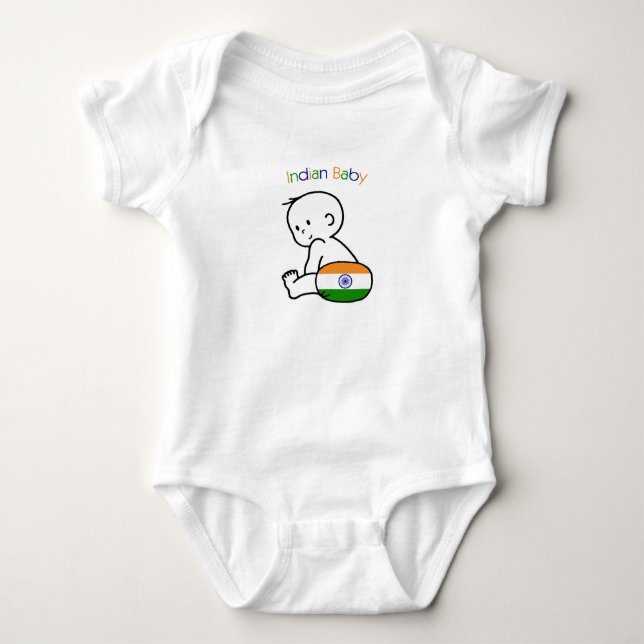 Indian Baby Bodysuit (Front)