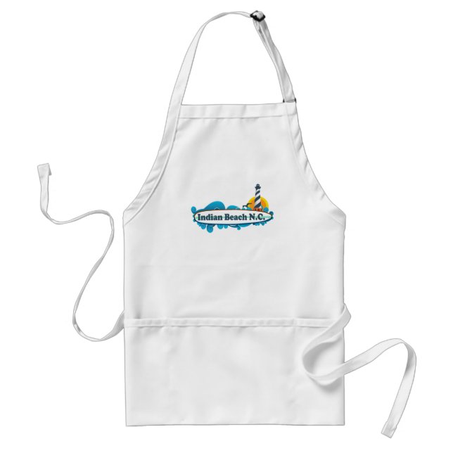 Indian Beach. Standard Apron (Front)