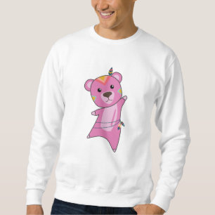 Indian Bears Bear Fashing Teddy Feather Sweatshirt