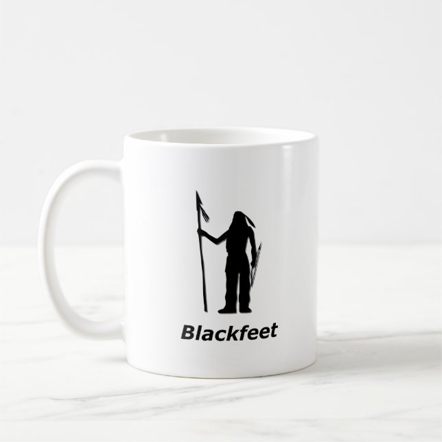 Indian Blackfeet Coffee Mug (Left)