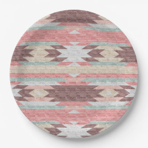INDIAN BLANKET PAPER PLATE