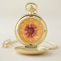 Indian Blanket Pocket Watch