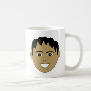 Indian Boy Face Coffee Mug