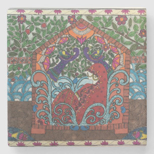 Indian bride coaster