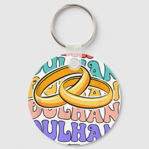 Indian Bride To Be Bridal Desi Wedding Dulhan Wali Keychain