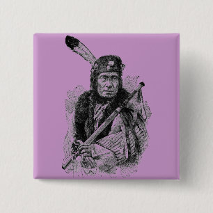Indian Chief Button