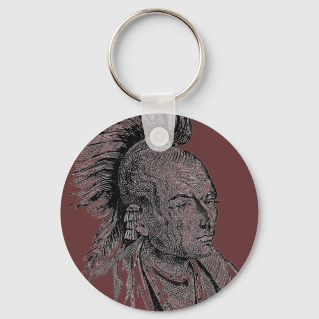 Indian Chief keychain (Front)