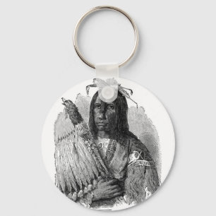 Indian Chief Keychain
