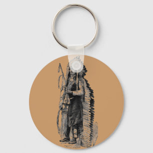 Indian Chief Keychain