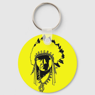 Indian Chief Keychain