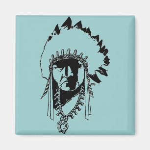 Indian Chief Magnet