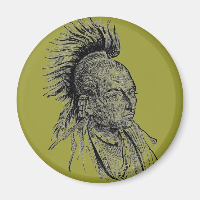 Indian Chief Magnet (Front)