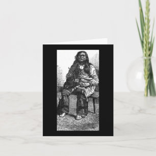 Indian Chief Note Card