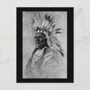 Indian Chief Postcard