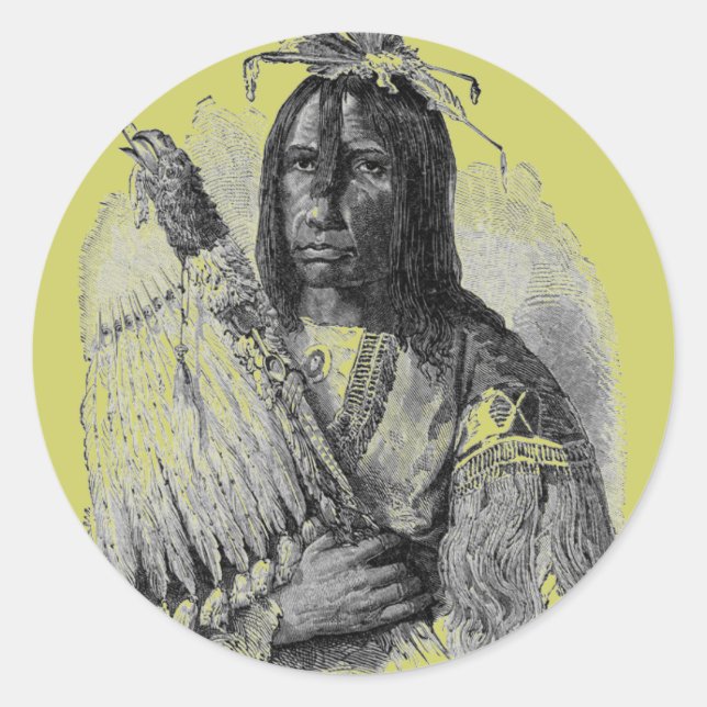 Indian Chief Sticker (Front)