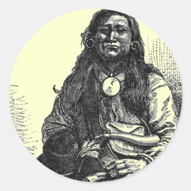 Indian Chief Sticker (Front)