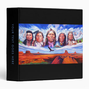 Indian Chiefs Template Famous Native Americans Binder