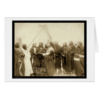 Indian Chiefs with General Miles SD 1891