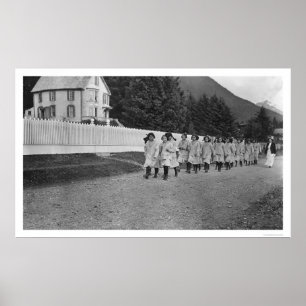 Indian Children Sitka, Alaska 1922 Poster