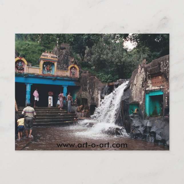 Indian Chola temple Postcard (Front)
