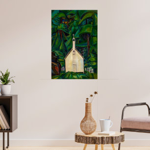 Indian Church   Emily Carr   Poster
