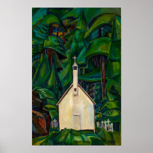 Indian Church Emily Carr Poster