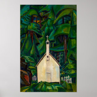 Indian Church | Emily Carr | Poster