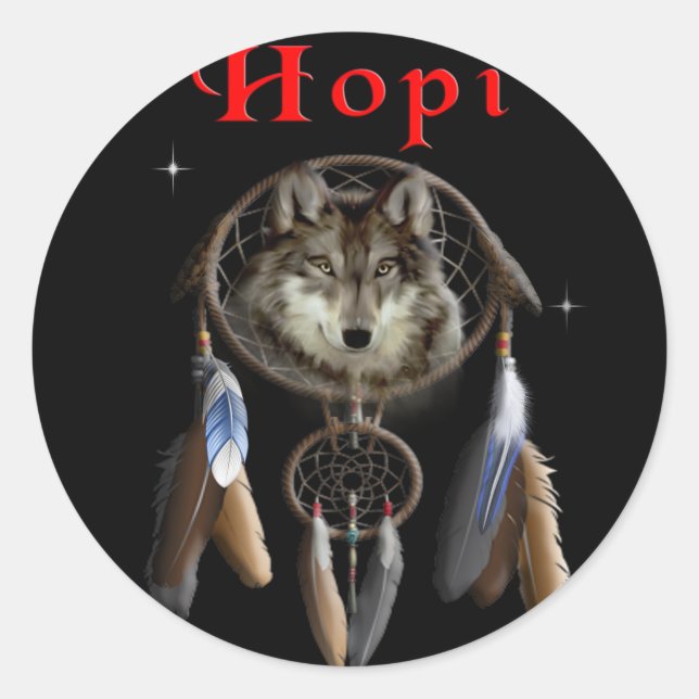 Indian Classic Round Sticker (Front)