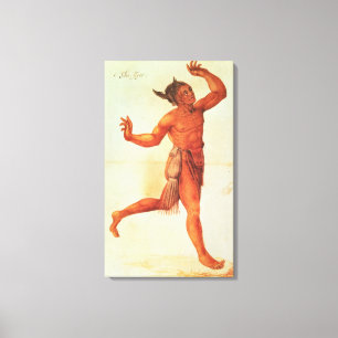 Indian Conjuror Canvas Print