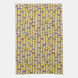 Indian Corn Large Pattern Kitchen Towel