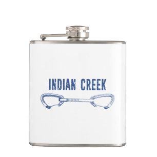 Indian Creek Climbing Quickdraw Hip Flask