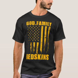 Indian Creek Redskins God. Family. Vintage Usa Fla T-Shirt