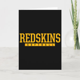 Indian Creek Redskins Softll Hs Card