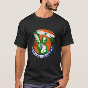 Indian cricket game number one fan vintage T-Shirt