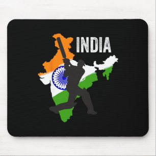 Indian Cricket Jersey India Cricket Team Lover Sup Mouse Pad