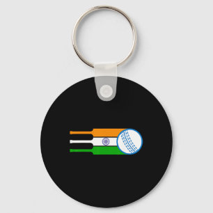 Indian Cricket Player Team Cricket Fans India Cric Keychain