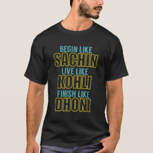 Indian Cricket Team Supporter Jersey T-Shirt