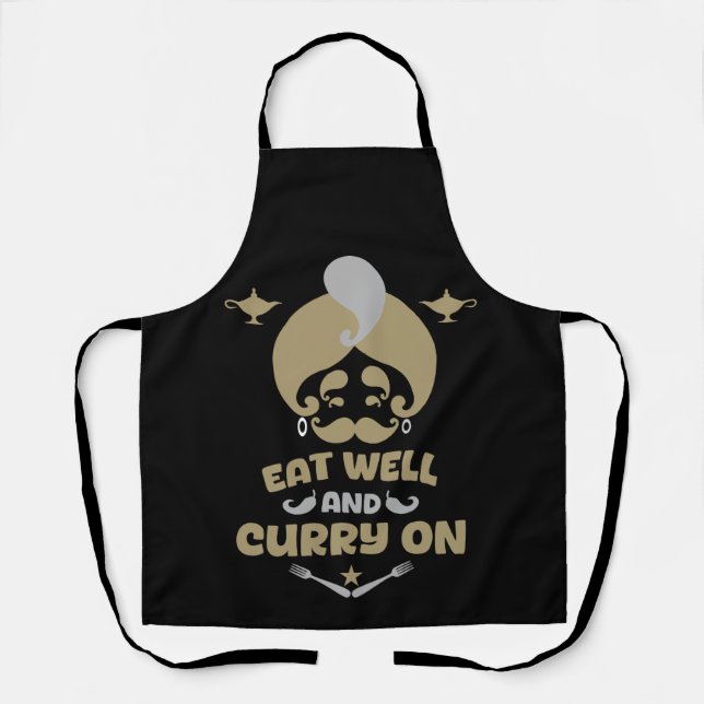 Indian Curry Lovers Apron (Front)
