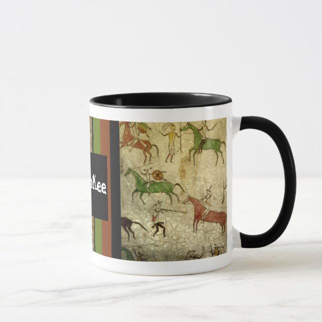 Indian customizable text mug (Right)