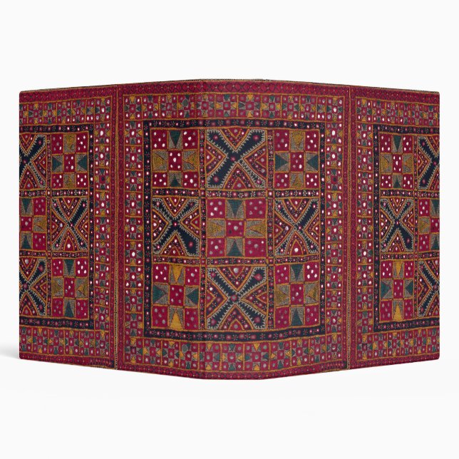 Indian Decorative Art Print Binder (Background)