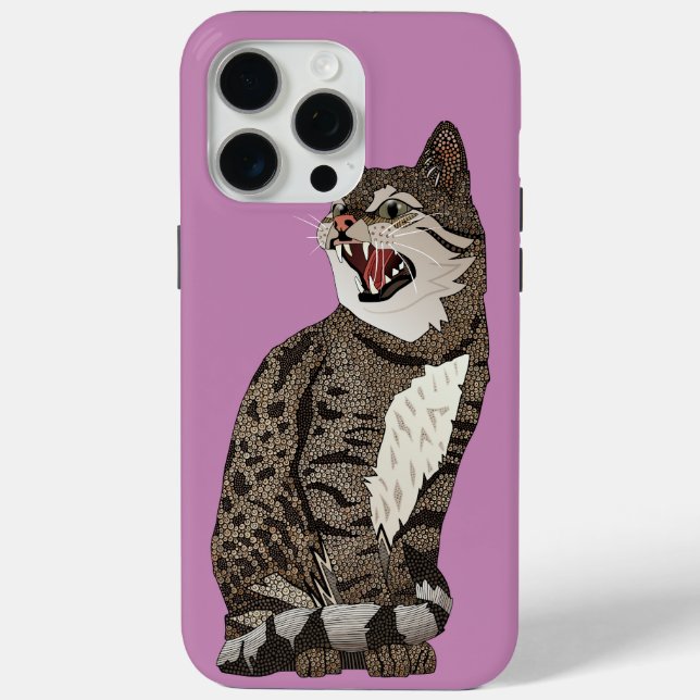 Indian desert cat crocus Case-Mate iPhone case (Back)