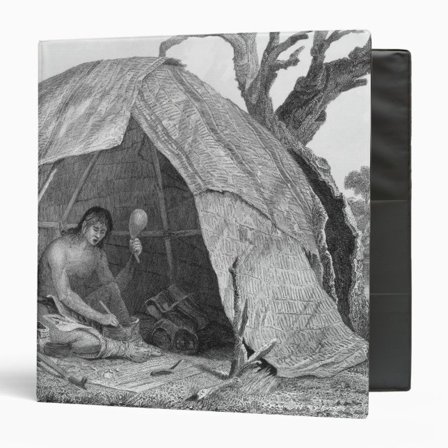 Indian Doctor Concocting a Pot of Medicine Binder (Front/Inside)