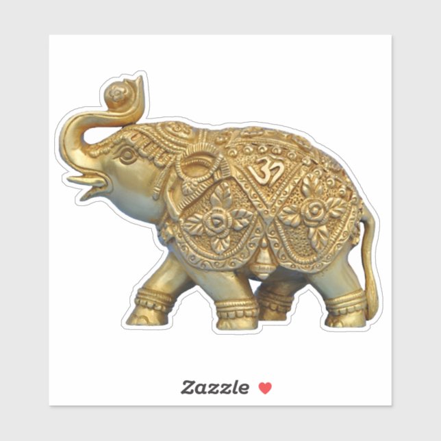 Indian Elephant Sticker (Sheet)