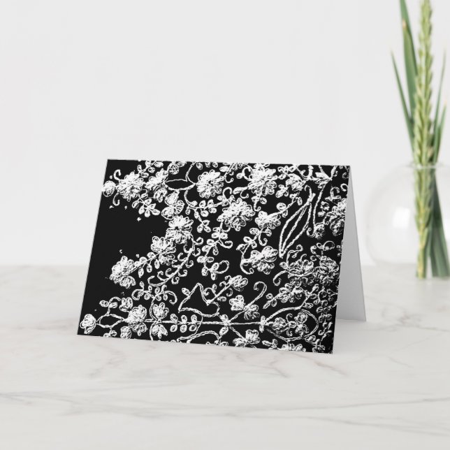 Indian Embroidery Invitation (Front)