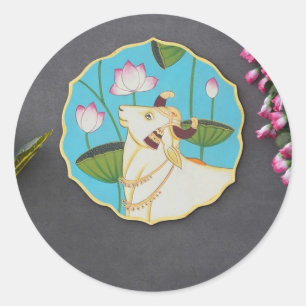 Indian Famous Pichwai Painting Sticker