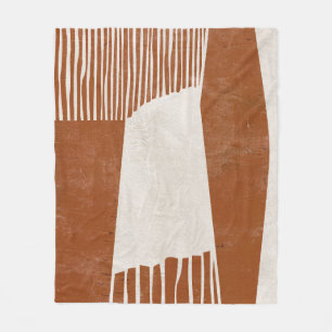 Indian Field I Fleece Blanket