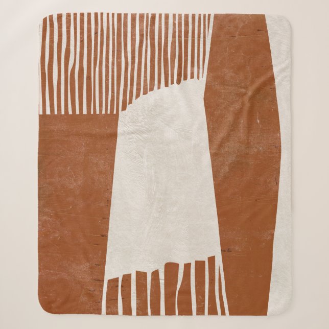 Indian Field I Sherpa Blanket (Front)