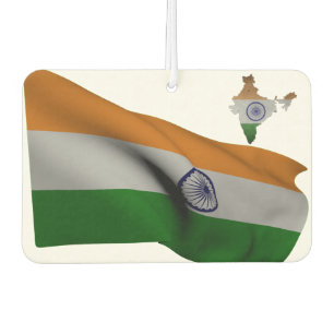 Indian flag air freshener