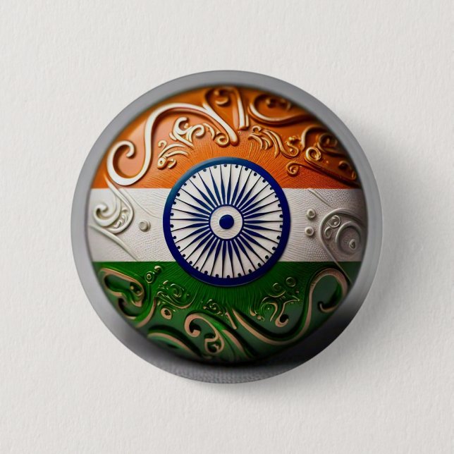 "Indian Flag Buttons & More Accessories".. (Front)