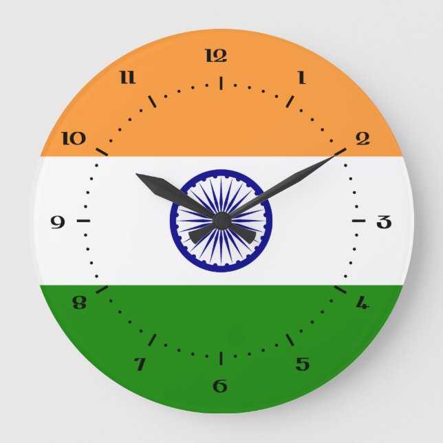 Indian flag clocks (Front)